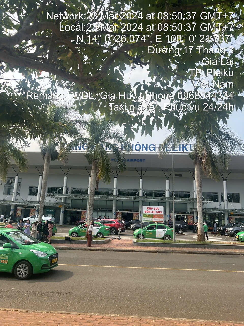 Taxi sân bay Pleiku đón trả khách đúng giờ tại sân bay Gia Lai