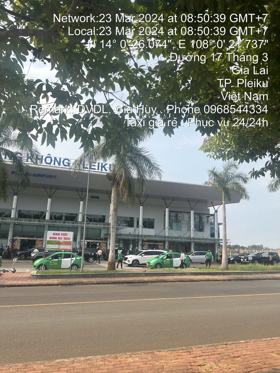 Taxi sân bay Pleiku đón khách đúng giờ, di chuyển thuận tiện