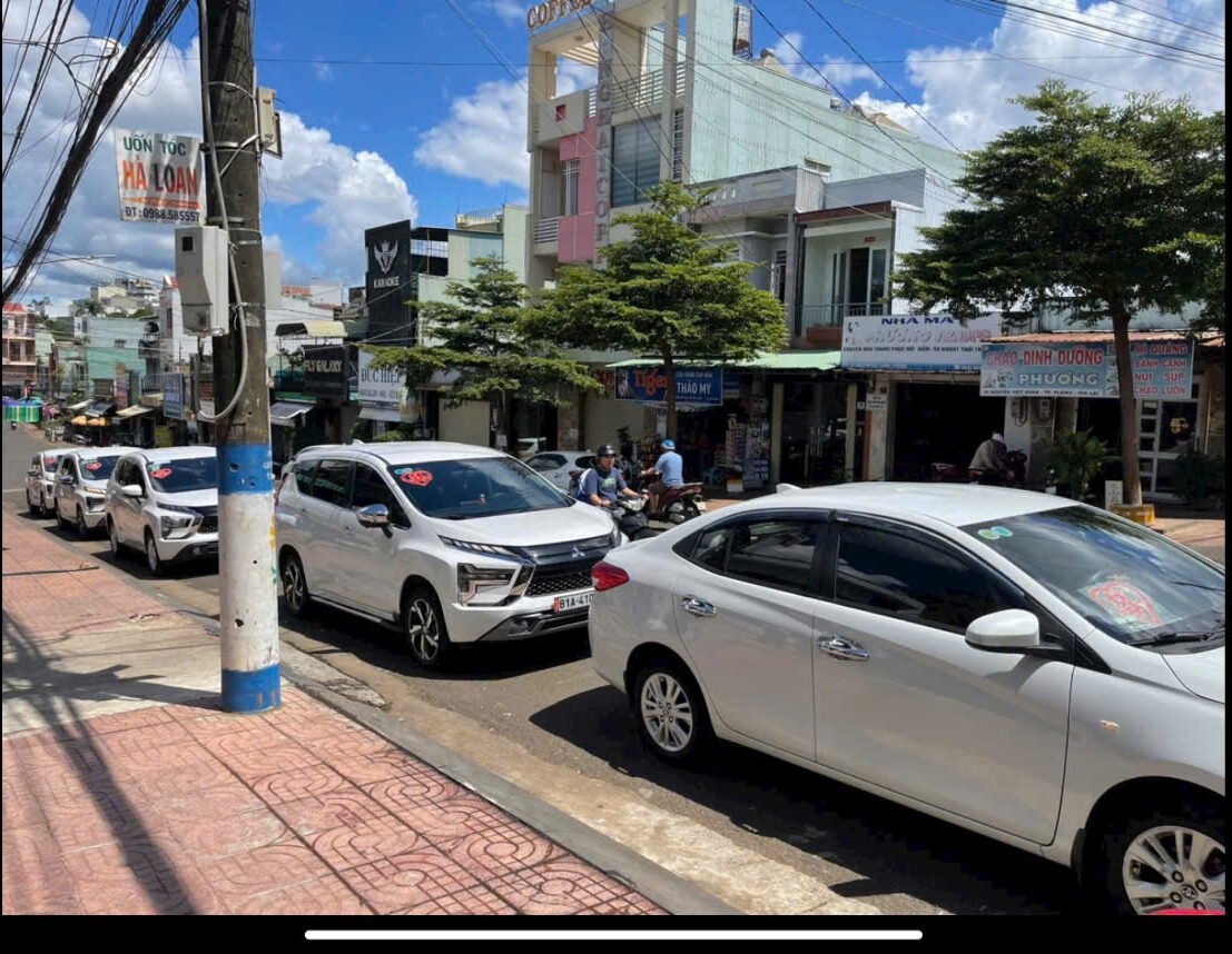 Xe cưới hoa tươi đón dâu tại phường Hoa Lư, Pleiku